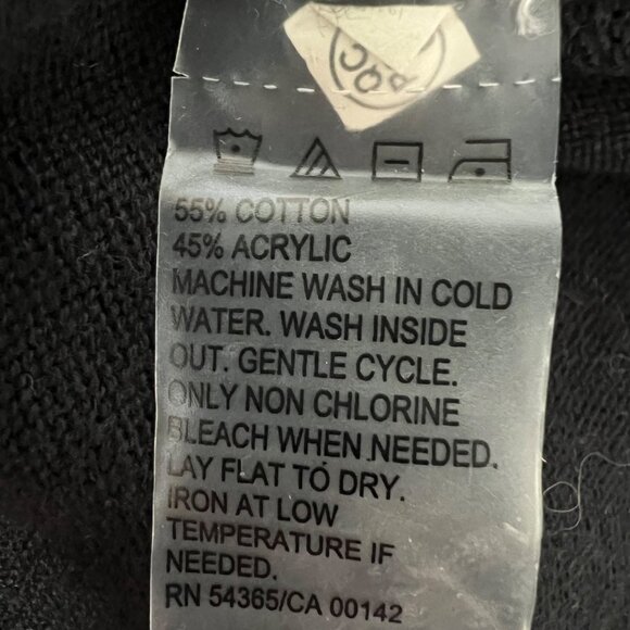 Allison Daley Womens Gray Red Colorblock Sweater Crew Neck Knit size Large - Picture 7 of 8